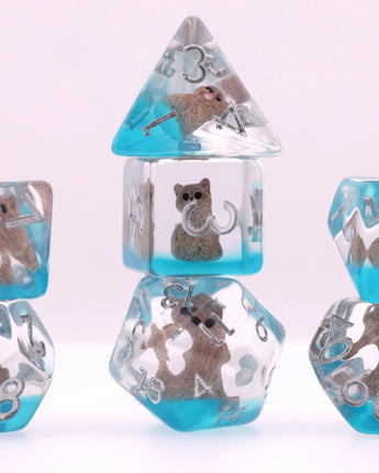 Soft Kitten RPG Dice Set 