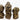 Airship Gears: Brazen Bulkhead - Metal RPG Dice Set 