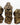 Airship Gears: Brazen Bulkhead - Metal RPG Dice Set 