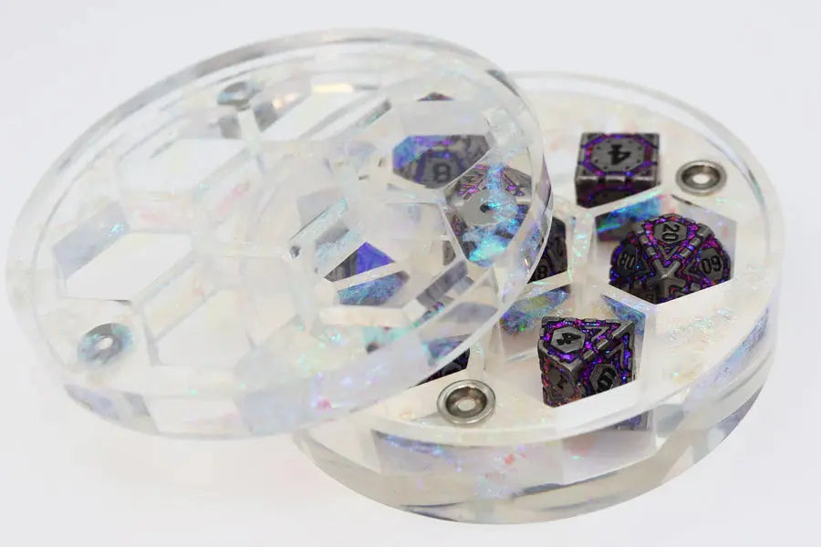 Sharp Edge Resin Dice Vault - Ethereal (Clear) – Fabricator's Forge