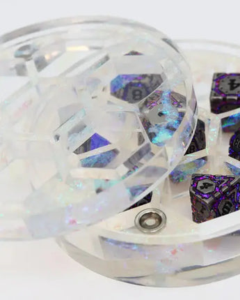 Sharp Edge Resin Dice Vault - Ethereal (Clear)