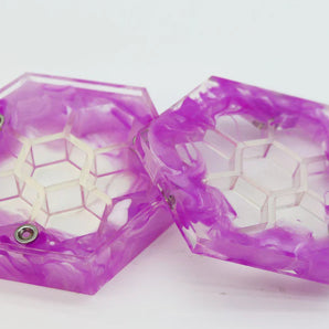 Sharp Edge Resin Dice Vault - Eerie Fog (Purple) 