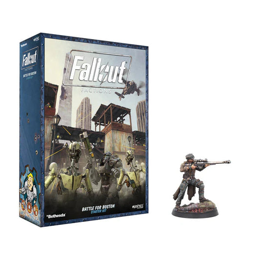 Fallout Factions: Battle for Boston Starter Set & MacCready 