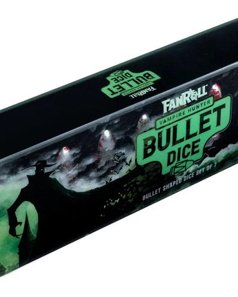 Resin Bullet Poly Dice Set: Vampire Hunter 