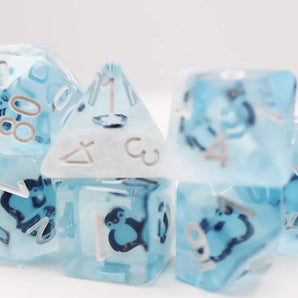 Frozen Penguin RPG Dice Set 