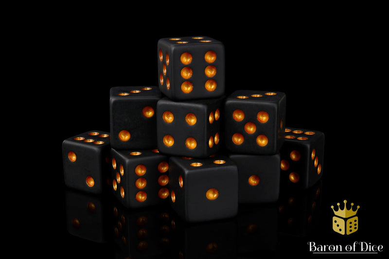 Load image into Gallery viewer, Matte Black Universal Dice
