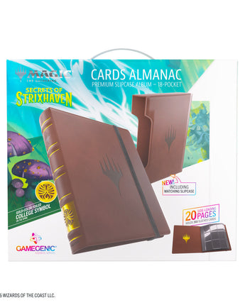 Gamegenic Secrets of Strixhaven: Cards Almanac 18-Pocket - Witherbloom 