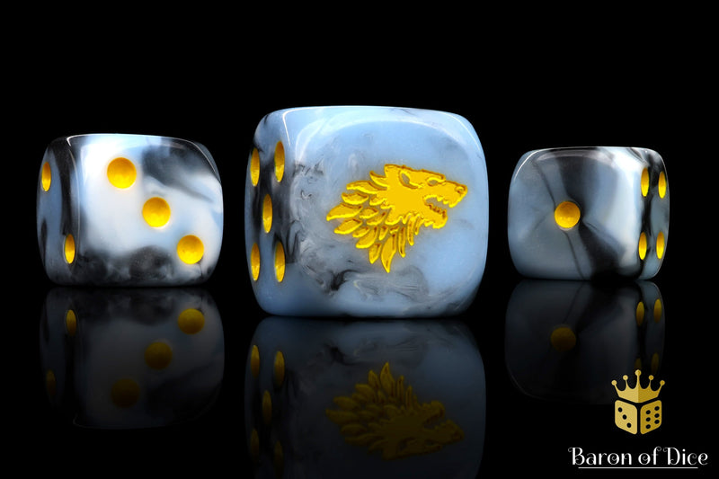 Load image into Gallery viewer, Northern Wolf Dice
