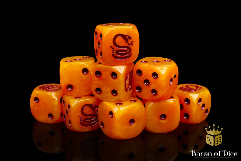 Load image into Gallery viewer, Sand Viper Dice
