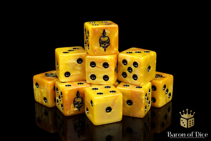 Load image into Gallery viewer, Gold Company Dice
