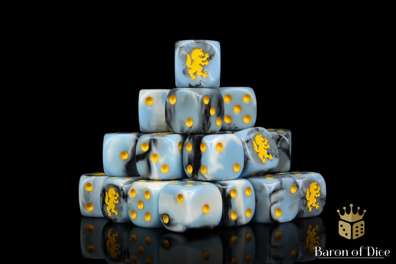 Load image into Gallery viewer, Rampant Direwolf Dice
