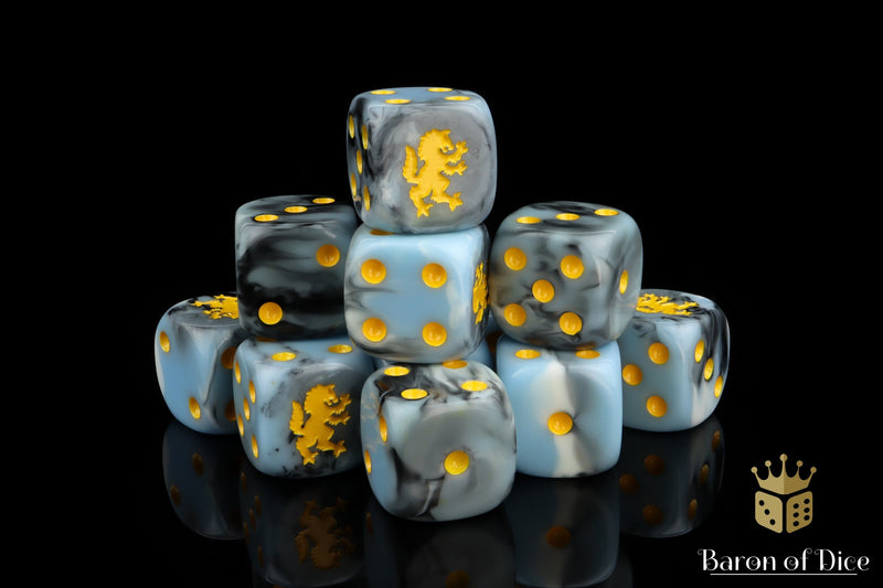 Load image into Gallery viewer, Rampant Direwolf Dice
