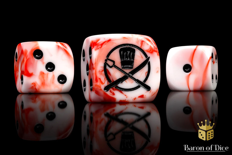 Load image into Gallery viewer, The Cooks - Guild Ball Dice (Official)
