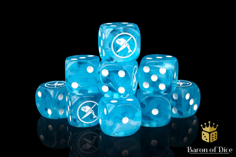 Load image into Gallery viewer, The Fishermen - Guild Ball Dice (Official)
