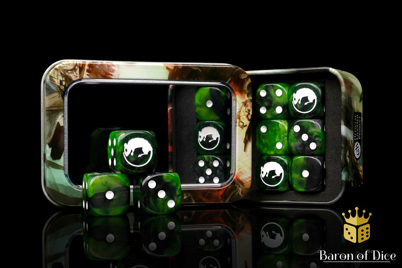 Load image into Gallery viewer, The Ratcatchers - Guild Ball Dice (Official)
