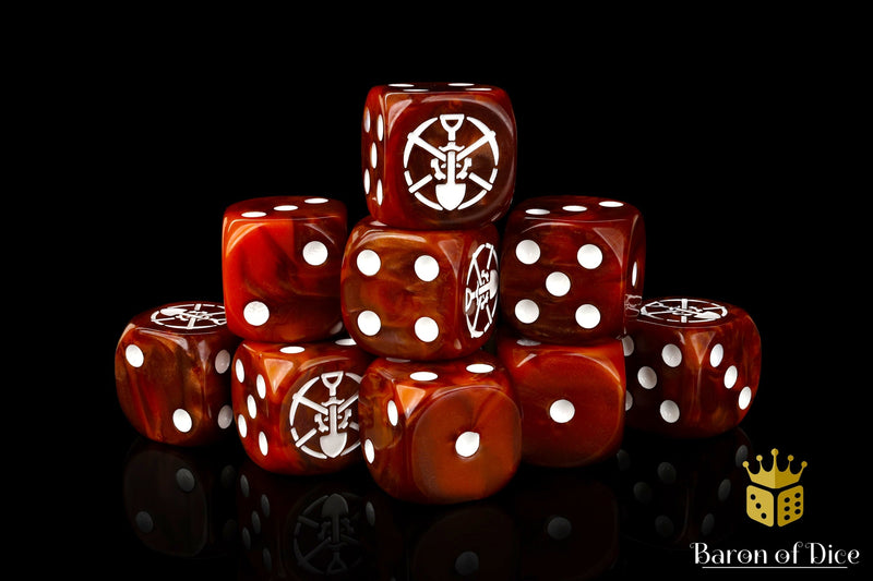 Load image into Gallery viewer, The Miners - Guild Ball Dice (Official)
