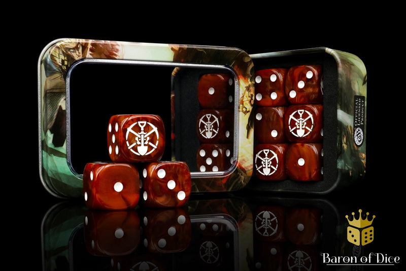 Load image into Gallery viewer, The Miners - Guild Ball Dice (Official)
