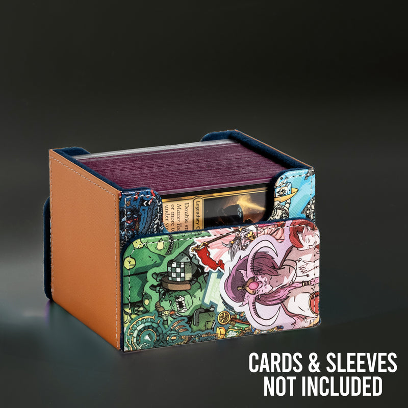 Load image into Gallery viewer, Grimdark Collage - 100+ XL Deck Box 
