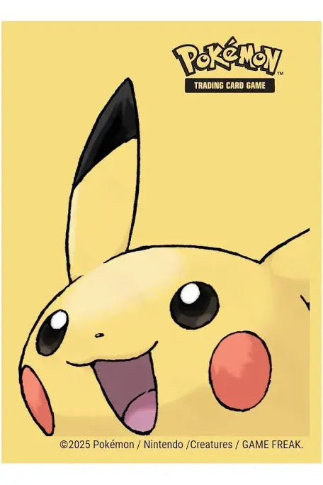 Pikachu 65ct Deck Protector Sleeves for Pokémon 