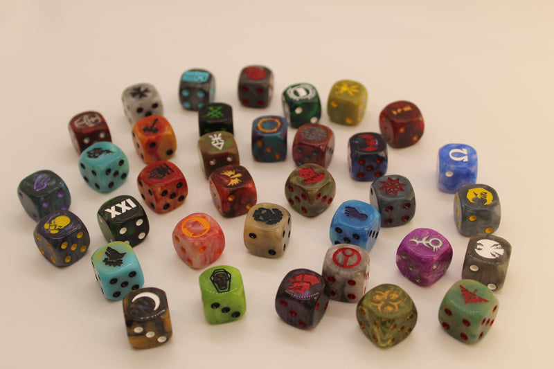 Load image into Gallery viewer, Smorgasbord of 16mm Dice
