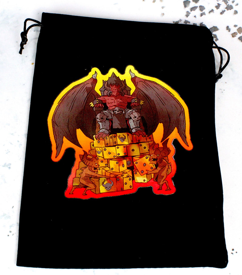 Load image into Gallery viewer, Premium Black Dice Bags
