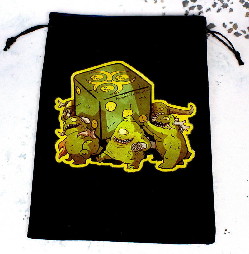 Load image into Gallery viewer, Premium Black Dice Bags
