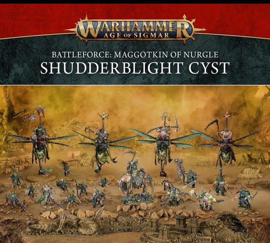 Maggotkin of Nurgle Shudderblight Cyst