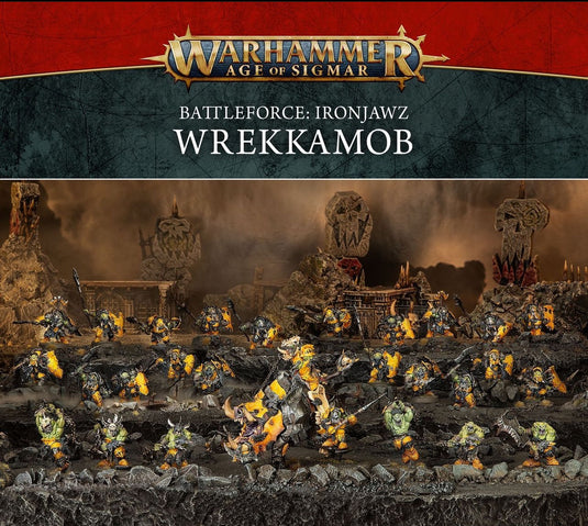 Orruk Warclans Ironjawz Wrekkamob