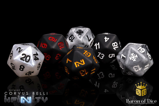 Infinity: Military Orders - Official Dice Set 