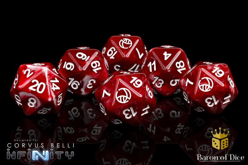 Load image into Gallery viewer, Infinity: Morat - Official Dice Set 
