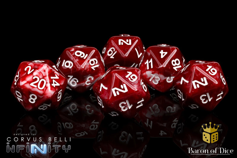 Load image into Gallery viewer, Infinity: N4 Aggression Incarnate - Official Dice Set 
