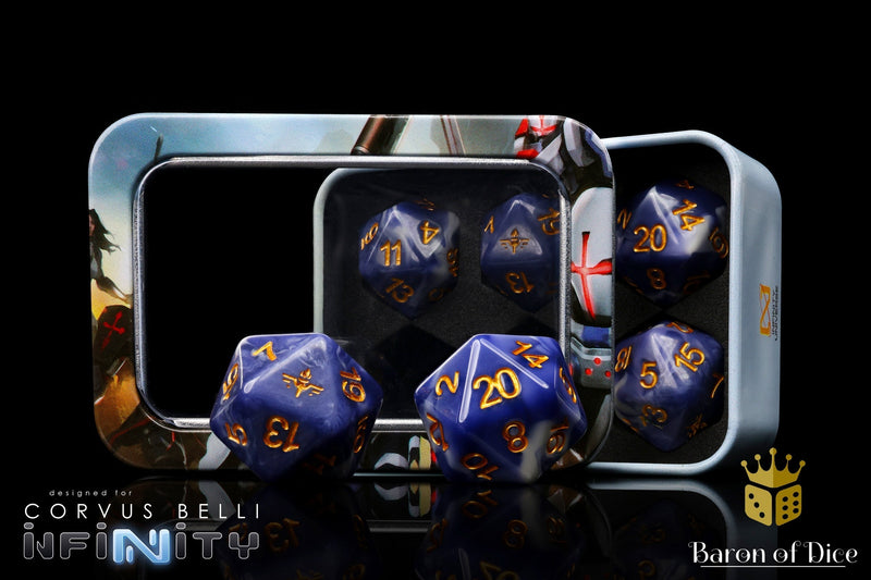 Load image into Gallery viewer, Infinity: Torchlight Brigade - Official Dice Set 
