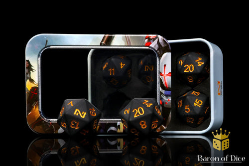 Infinity: N5 Matte w/ Gold - Official Dice Set 