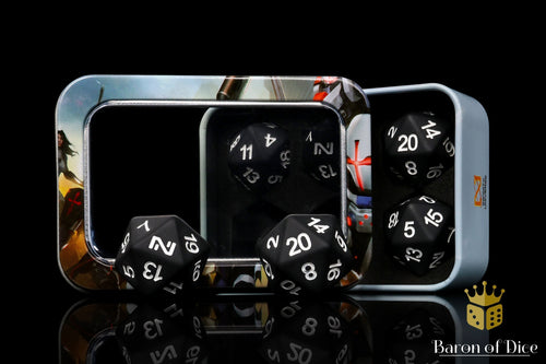 Infinity: N5 Matte w/ White - Official Dice Set 