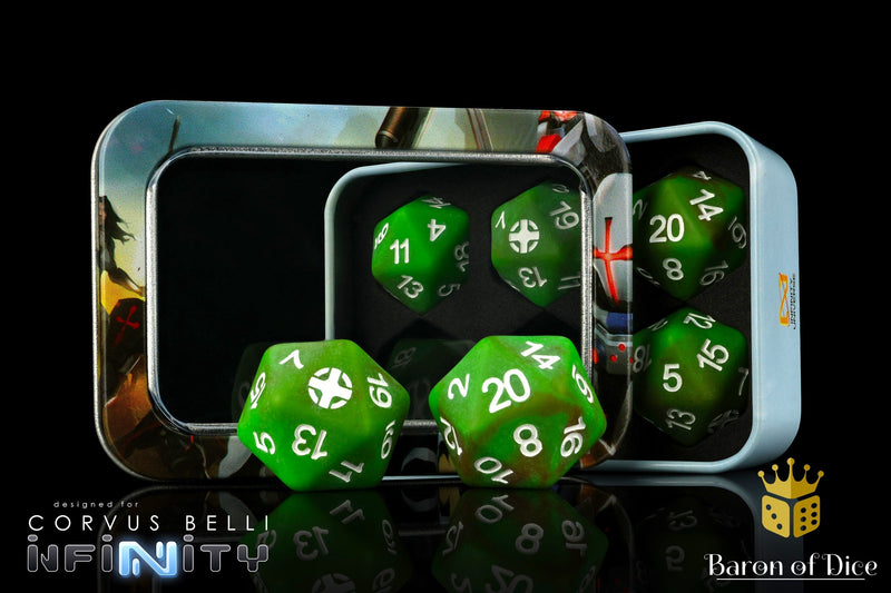 Load image into Gallery viewer, Infinity: Ariadna - Official Dice Set 
