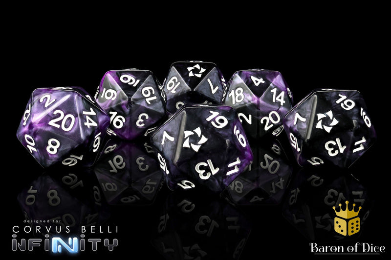 Load image into Gallery viewer, Infinity: Combined Army - Official Dice Set 
