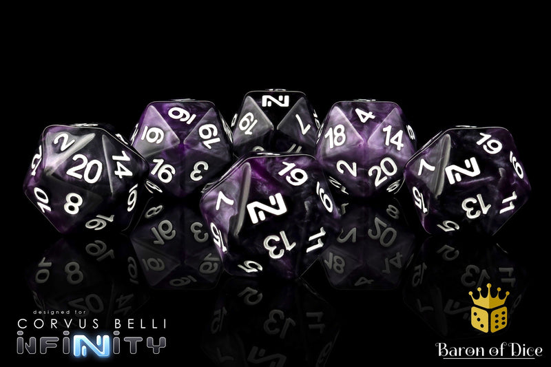 Load image into Gallery viewer, Infinity: N4 Conquering Aliens - Official Dice Set 
