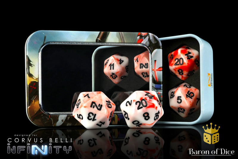 Load image into Gallery viewer, Infinity: N4 Bloody Intent - Official Dice Set 
