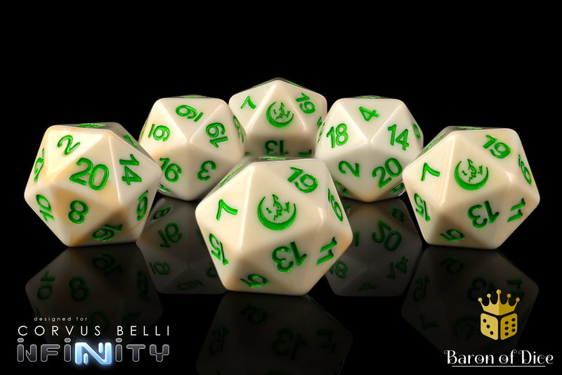 Load image into Gallery viewer, Infinity: Haqqislam - Official Dice Set 
