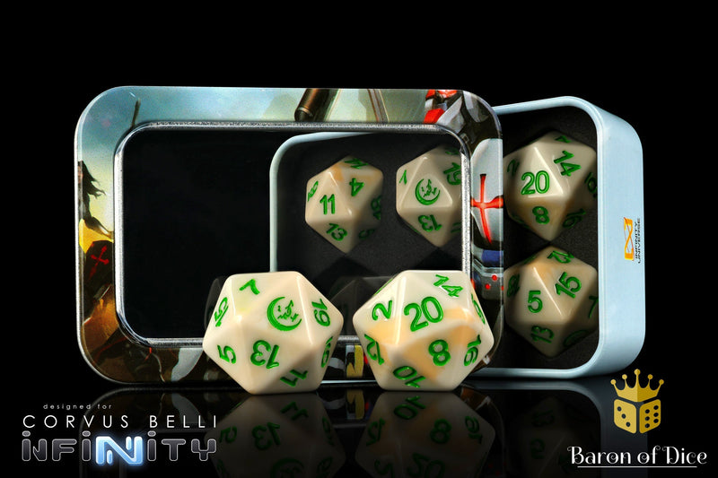 Load image into Gallery viewer, Infinity: Haqqislam - Official Dice Set 
