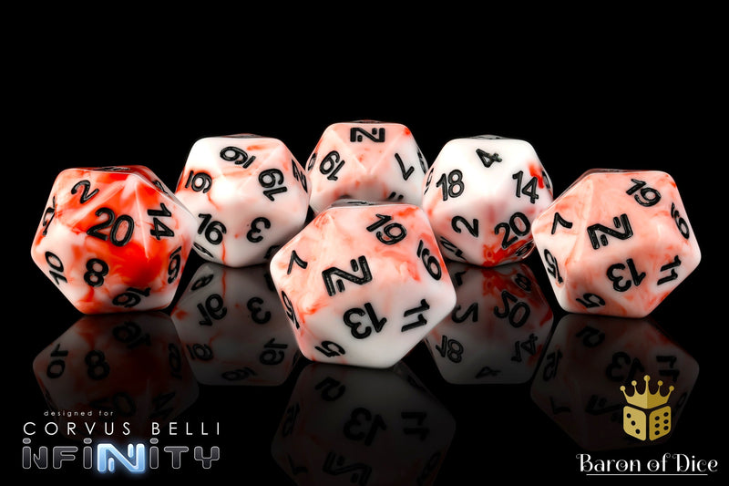 Load image into Gallery viewer, Infinity: N4 Bloody Intent - Official Dice Set 
