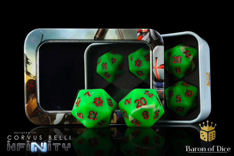 Load image into Gallery viewer, Infinity: Non-Aligned Armies (NA2) - Official Dice Set 
