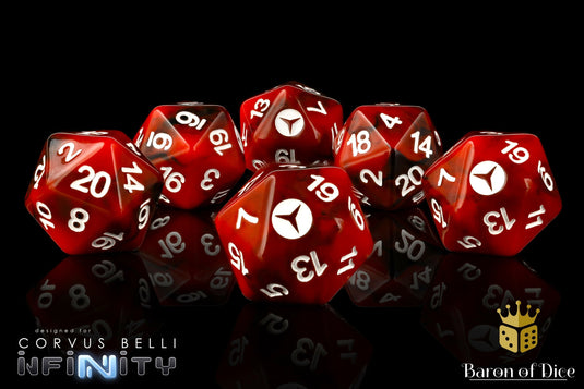 Infinity: Nomads -  Official Dice Set 