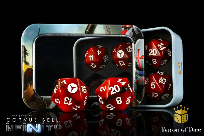 Load image into Gallery viewer, Infinity: Nomads -  Official Dice Set 
