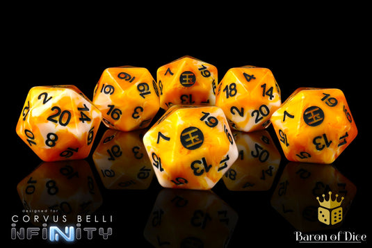 Infinity: Yu Jing - Official Dice Set 