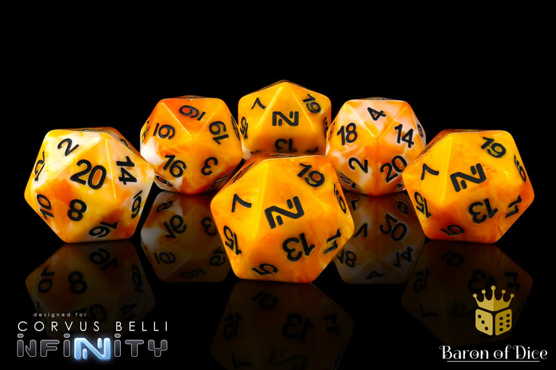 Load image into Gallery viewer, Infinity: N4 Asian Giant - Official Dice Set 
