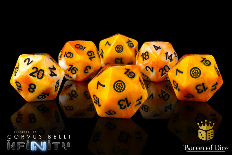 Load image into Gallery viewer, Infinity: Invincible Army - Official Dice Set 
