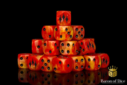 Kings of War: Salamanders - Official Dice Set 