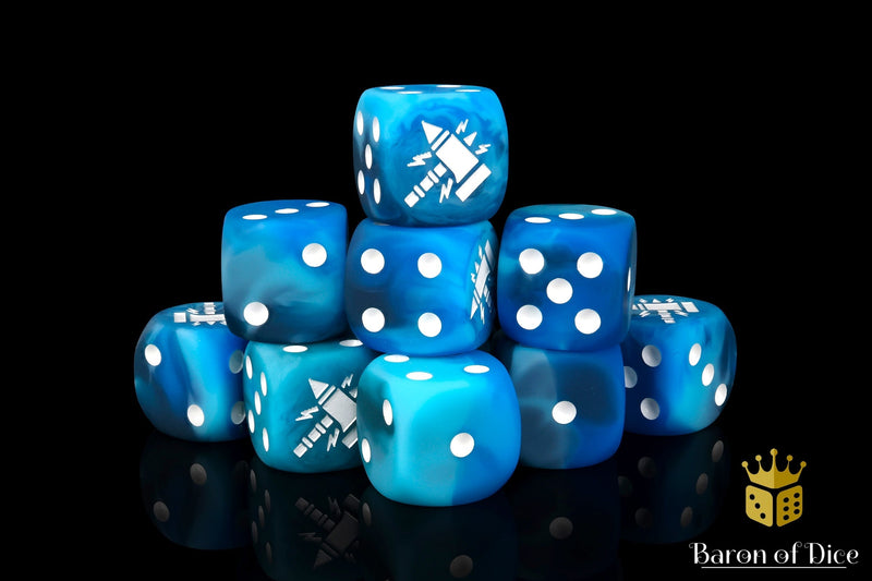 Load image into Gallery viewer, Kings of War: Riftforged Orcs - Official Dice Set 
