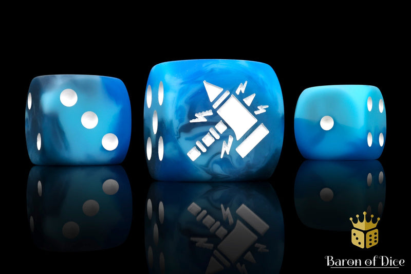 Load image into Gallery viewer, Kings of War: Riftforged Orcs - Official Dice Set 
